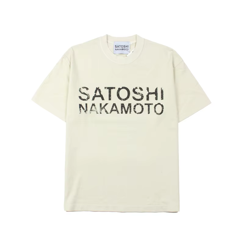 T-shirt d'été décontracté et tendance à manches courtes, style rétro streetwear hip-hop, imprimé let