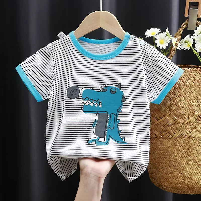 T-shirts pour enfants, vêtements pour tout-petits, vêtements pour enfants, imprimé de dessins animés