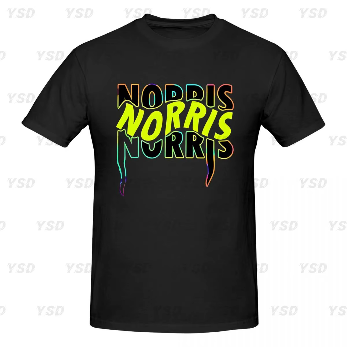 Lando Norris-T-shirt de sport de course pour homme, séchage rapide, imprimé respirant, moulant
