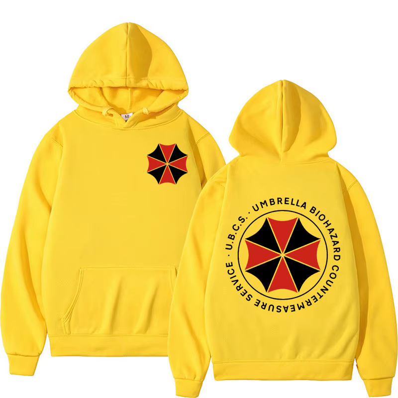 Parapluie Corporatio Logo graphique à capuche Hit Resident Evil pulls sweat vêtements pour hommes mo