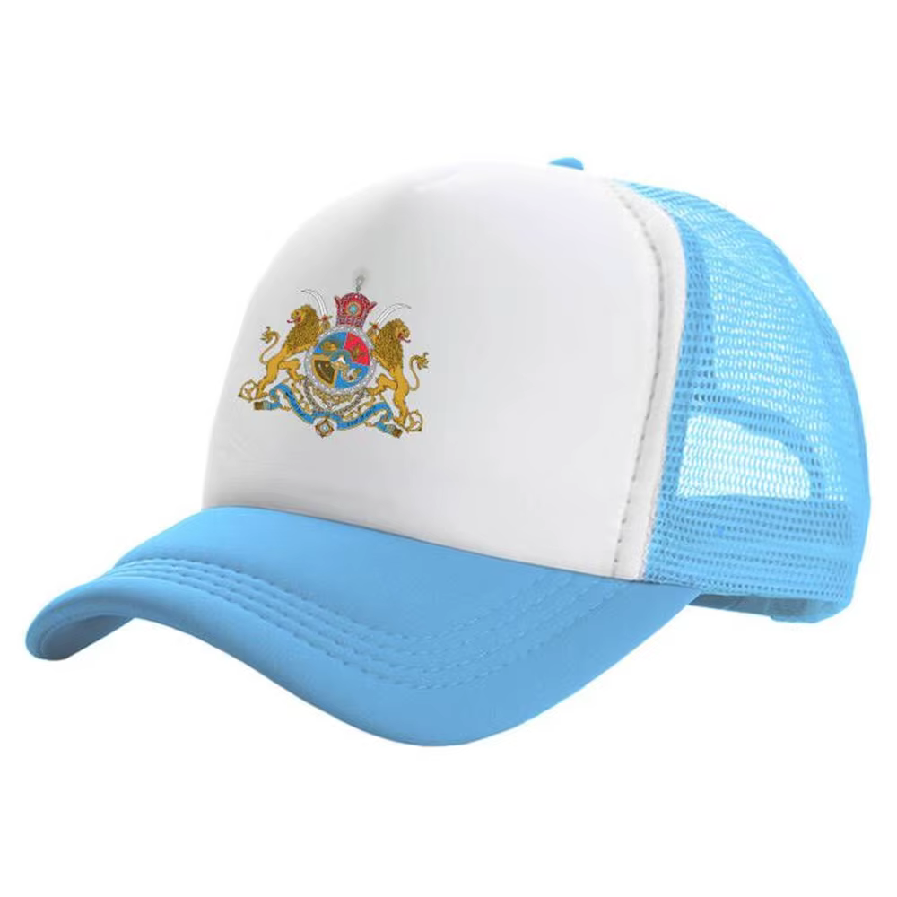 Casquette de Baseball avec drapeau impérial pour hommes, casquette d'été unisexe avec filet en maill