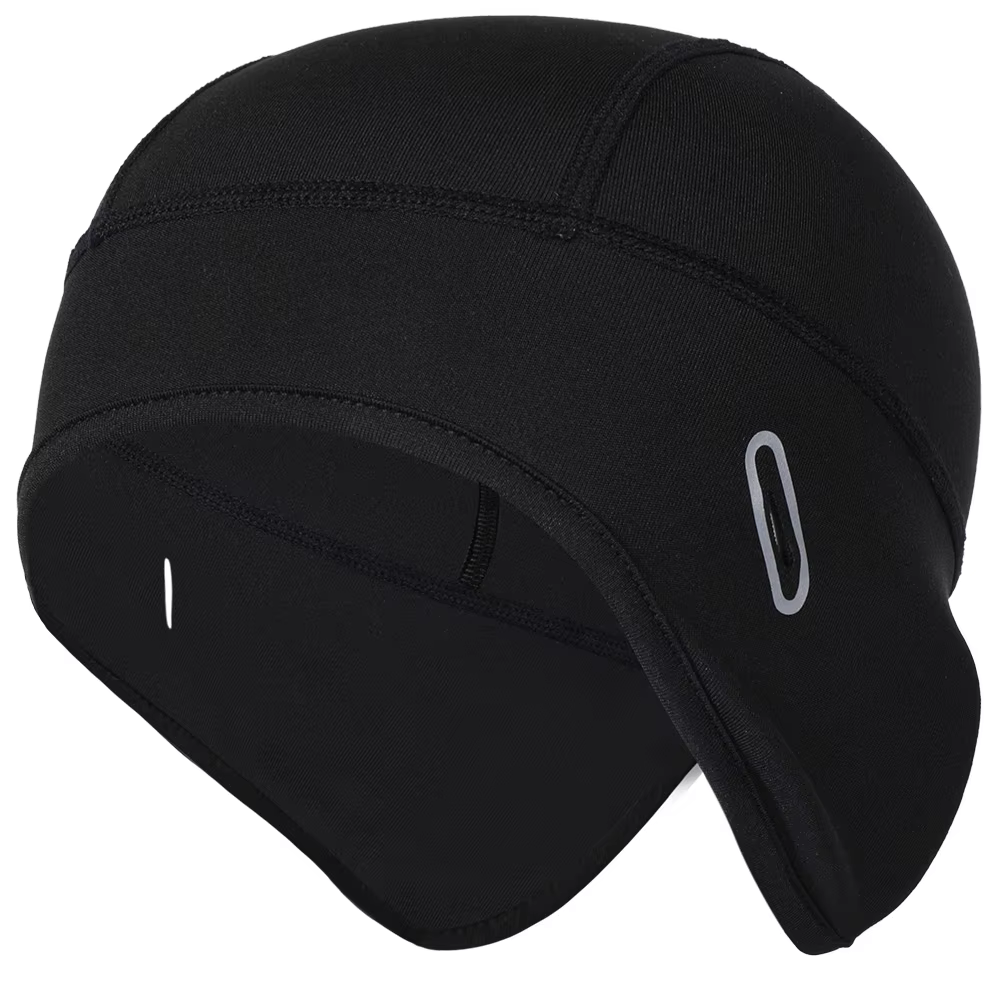 Chapeaux de cyclisme d'hiver, doublure de casque plus chaude, Protection des oreilles, coupe-vent, S