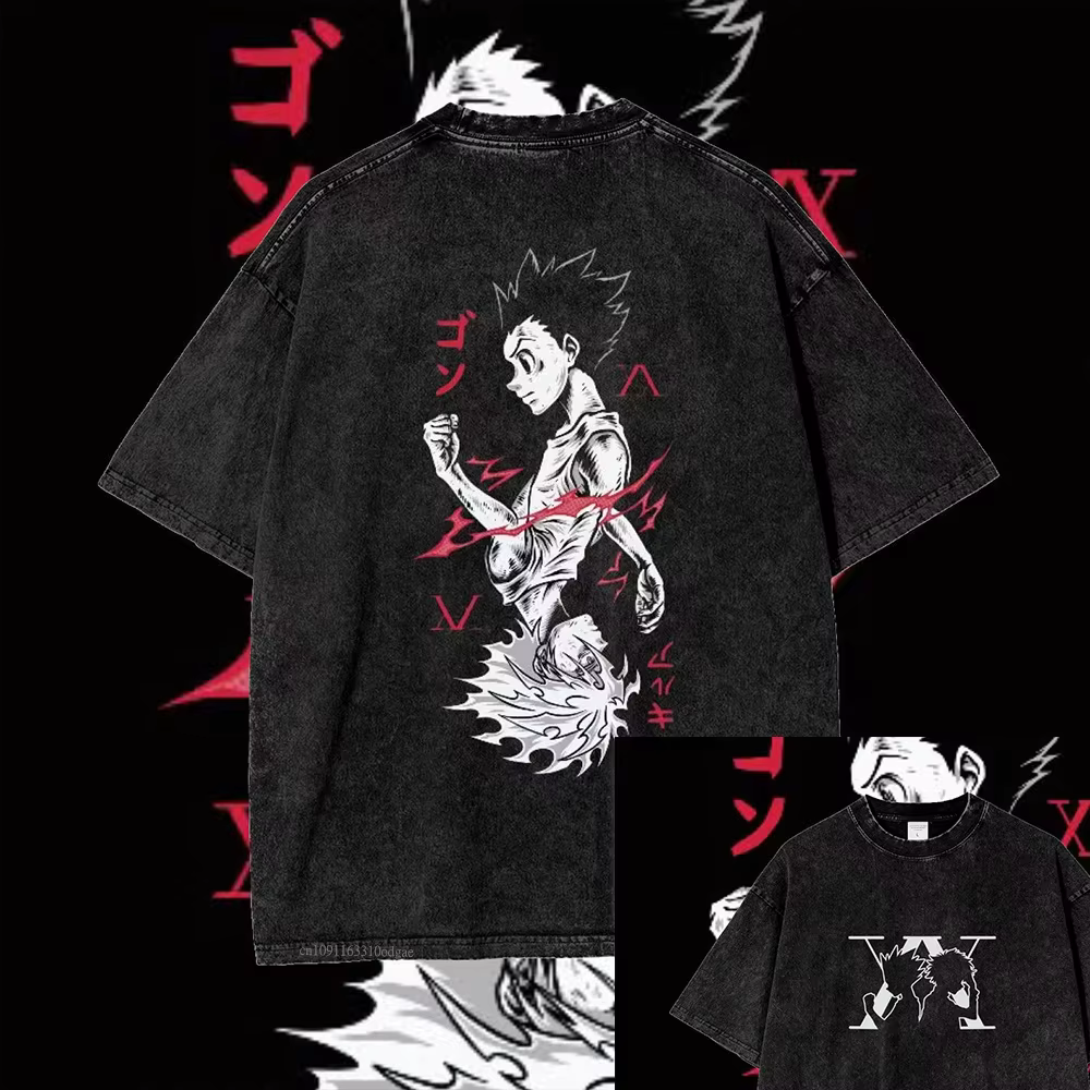 T-shirt Hunter X Hunter 2026 pour Homme – Gon Freecss, Troupe Fantôme, Killua Zoldyck – T-shirt Unis