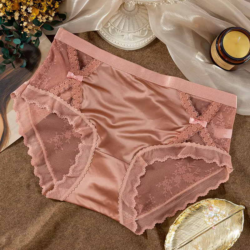 Culottes sexy à découpes, sous-vêtements pour femmes, dentelle sans couture, Ropa Interior Femenina,
