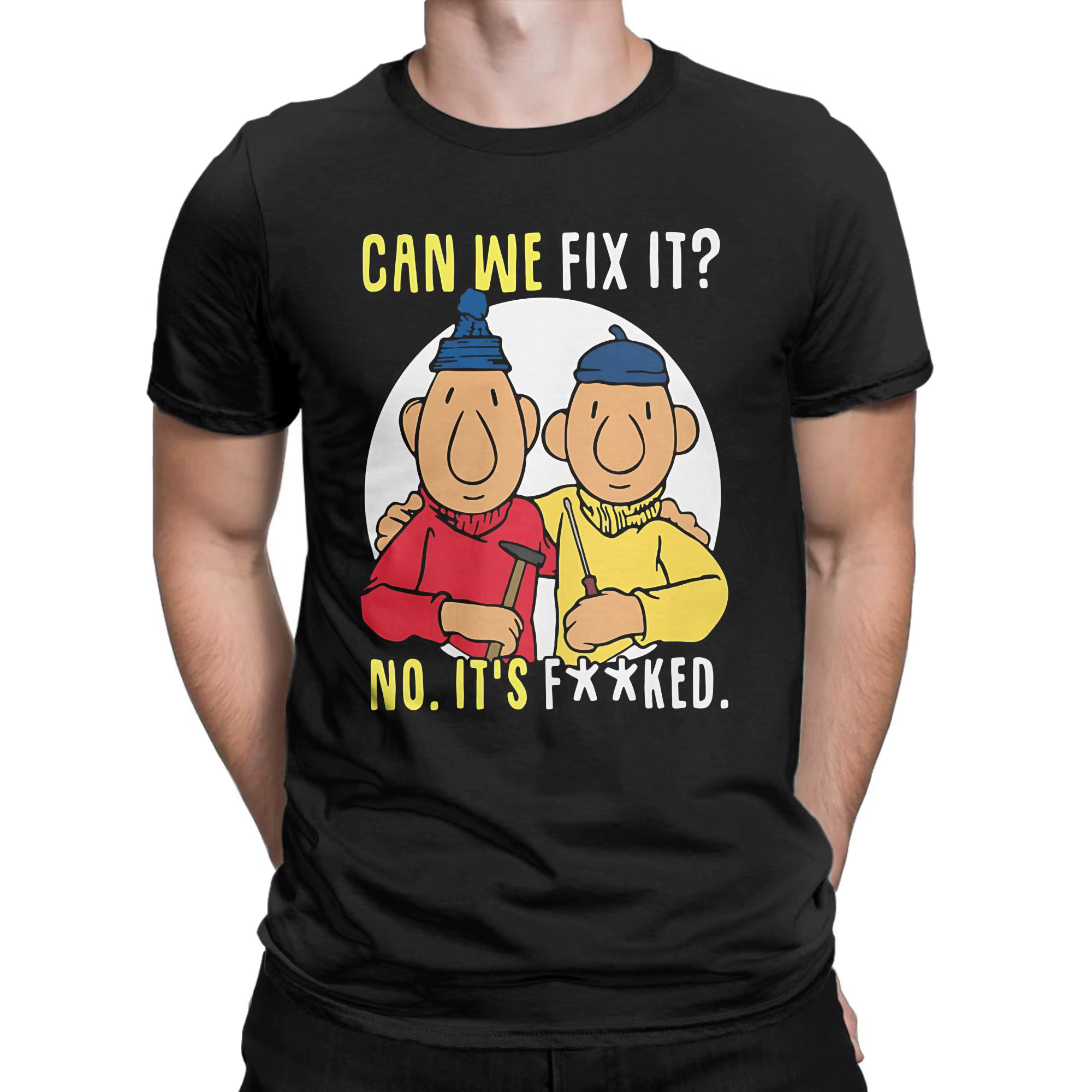 Nouveauté Pat et Mat Anime t-shirt pour hommes femmes coton T-shirts à manches courtes vêtements