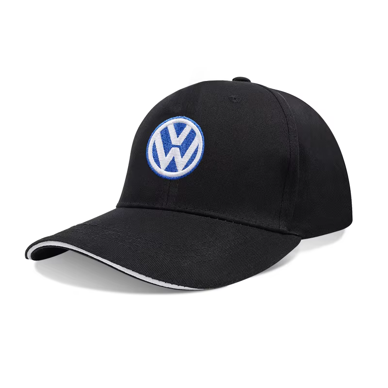 Casquette de baseball sportive brodée, chapeau décontracté à fermeture snapback pour VW GTI Polo Gol