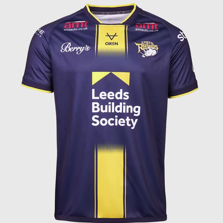 Nouveau Maillot de Rugby Leeds Rhinos 2026 pour Hommes – T-shirt Sportif Y2K Oversize Idéal pour le 