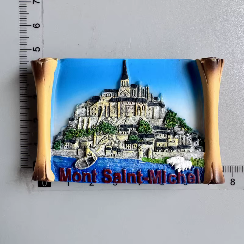France Mont Saint-Michel Paris Tour Eiffel Arc de Triomphe ANNECY souvenir décoration maison figurin