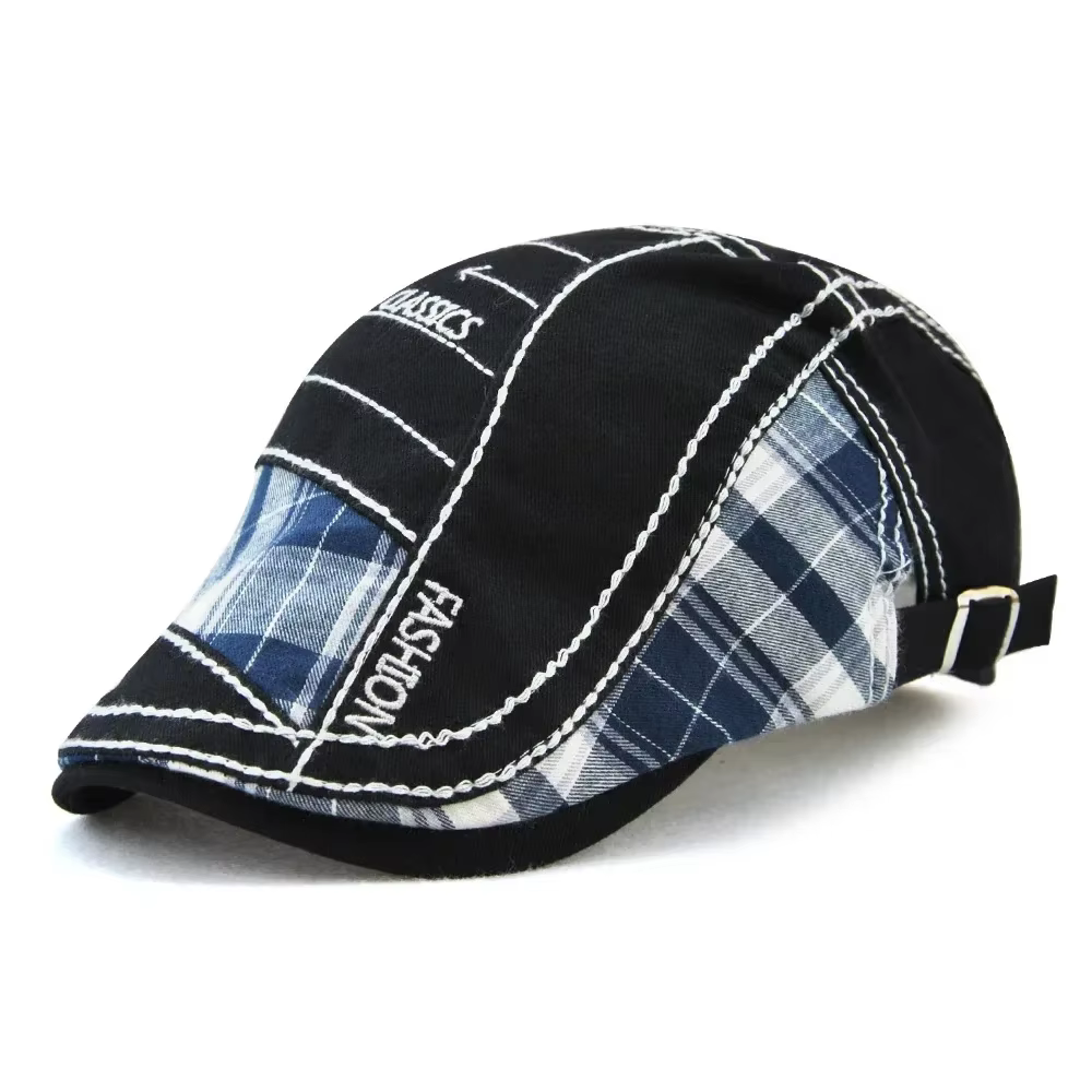 Casquette Gavroche en Coton de Marque 2026 pour Hommes, Casquettes Plates Tendance pour Femmes, Boin