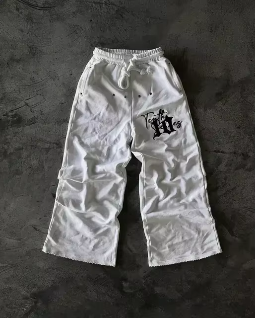 Pantalon Nyan Cat Y2k, pantalon baggy à taille élastique, streetwear hip hop, jogging rétro, pantalo