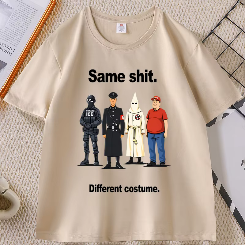 T-shirt « Same Shit Different Costume », T-shirt politique anti-Trump, T-shirt graphique amusant pou