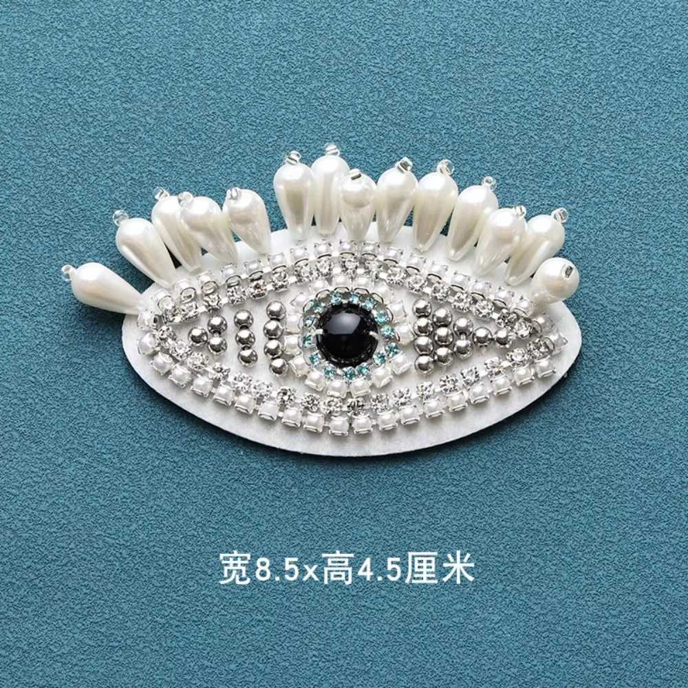 Perles artisanales françaises, motifs hippocampe, cocotier, cactus, sequins pour les yeux, autocolla