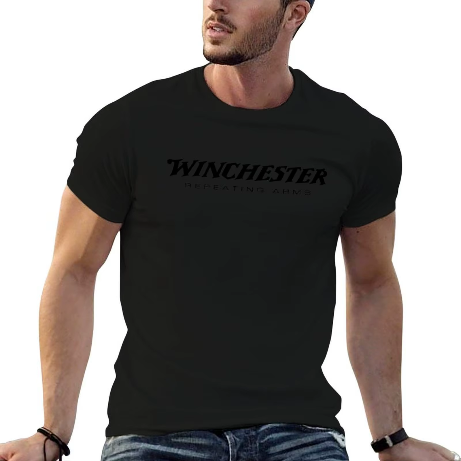 T-Shirt Winchester Repeating Arms pour homme, t-shirt en coton de haute qualité, pack de t-shirts po