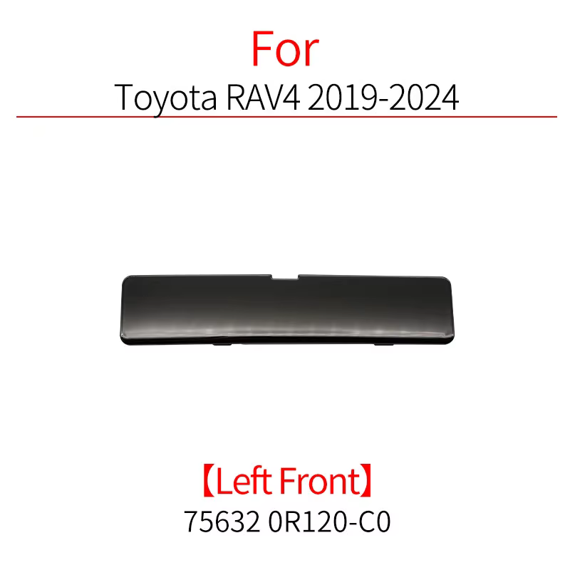 Cache-tête de barre de toit 75631-0R060 de remplacement pour Toyota RAV4 XA50 2019-2025 Accessoire e