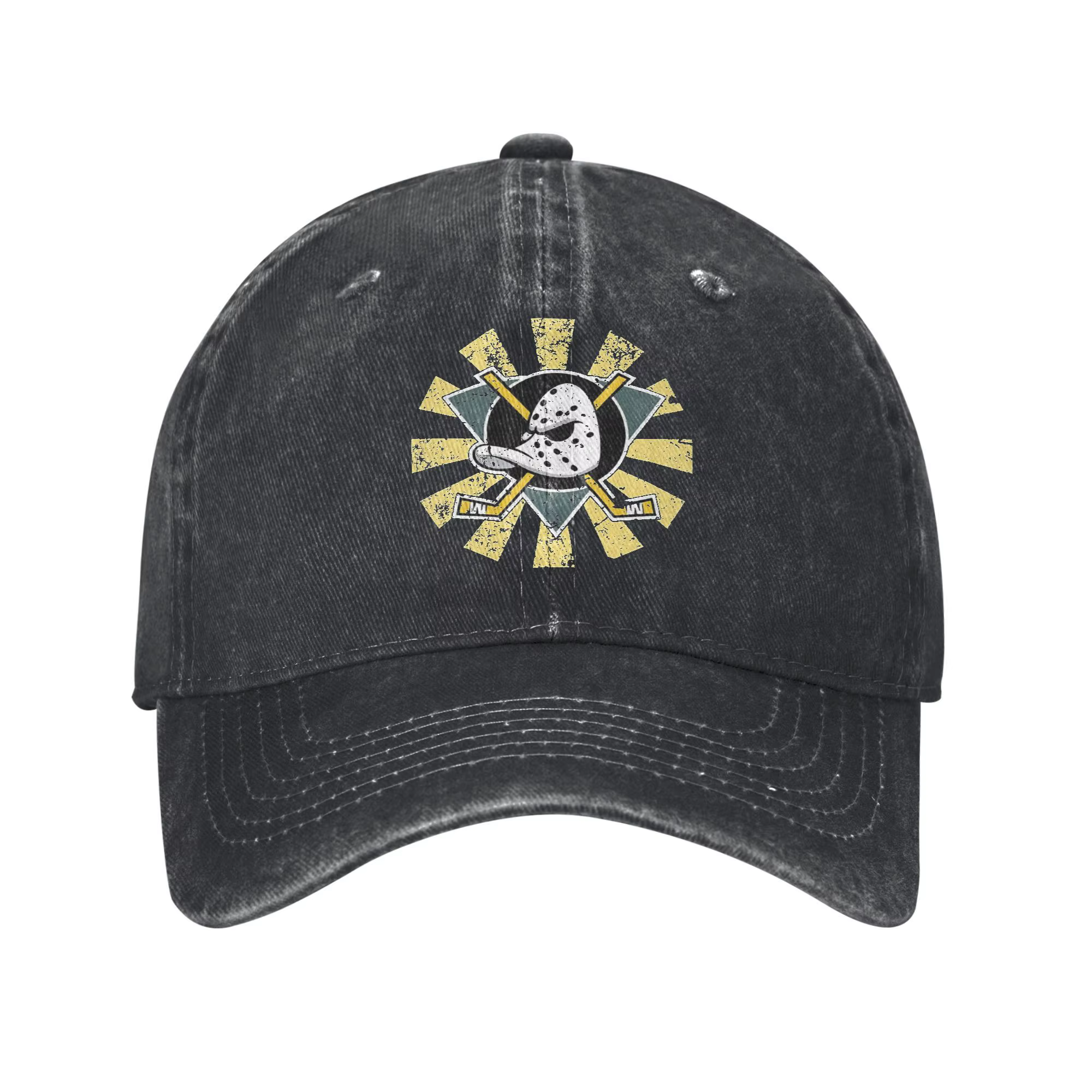 Mightys Ducks casquette de Baseball décontractée pour unisexe hommes été chasse Camping Hip Hop chap