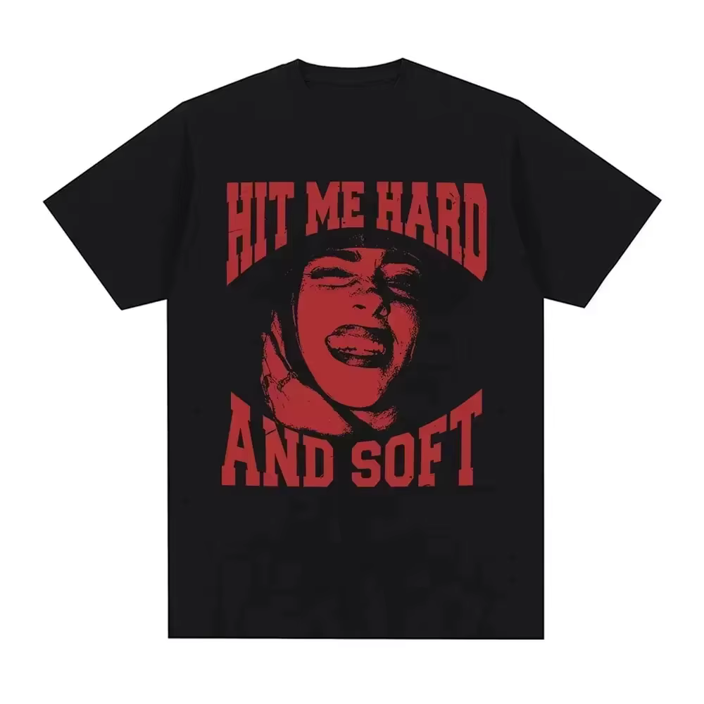 T-shirt imprimé Billie Eilish pour femmes et hommes, cadeau pour les fans, vêtements décontractés po