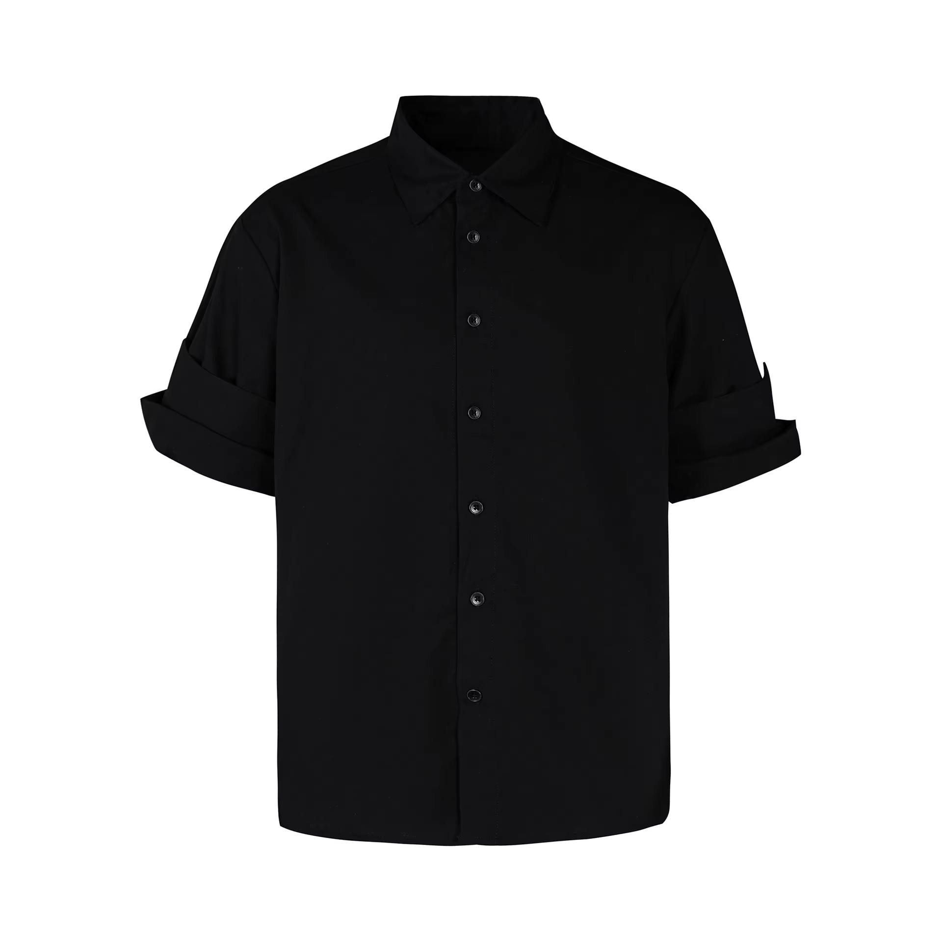 Chemise Homme Manches Courtes Coupe Ample Style Old Money en Mélange Lin et Coton Été 2026