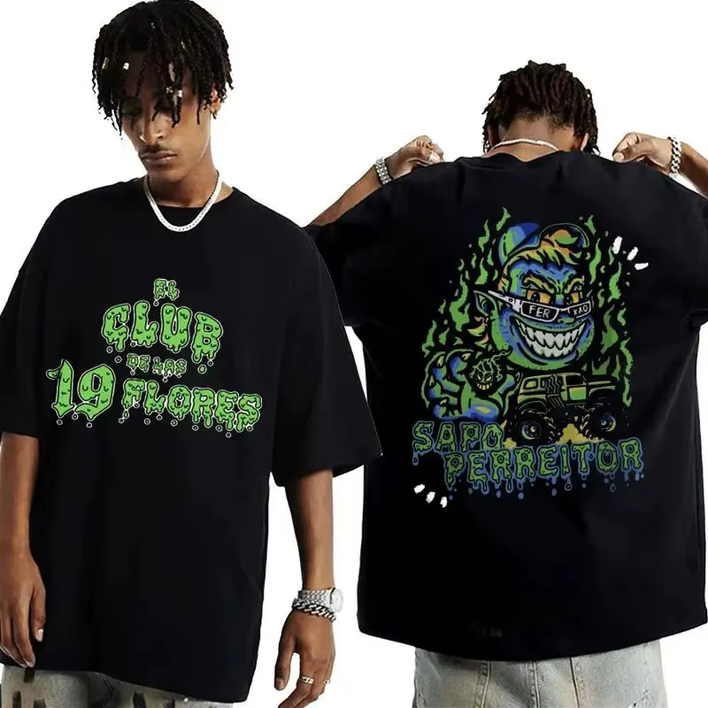 Ferxxo No Le Temas A La Oscuridad T-shirt décontracté pour homme de haute qualité 100% coton coupe a