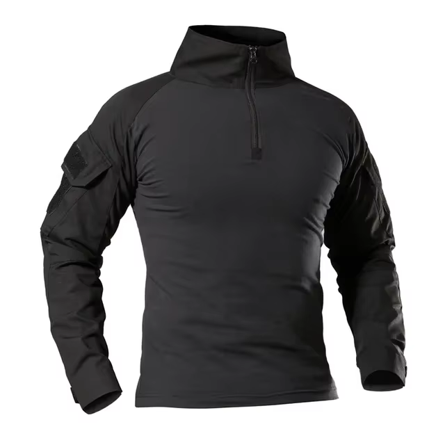T-Shirts de randonnée tactiques en plein air pour hommes, Combat militaire de l'armée CP Camouflage 