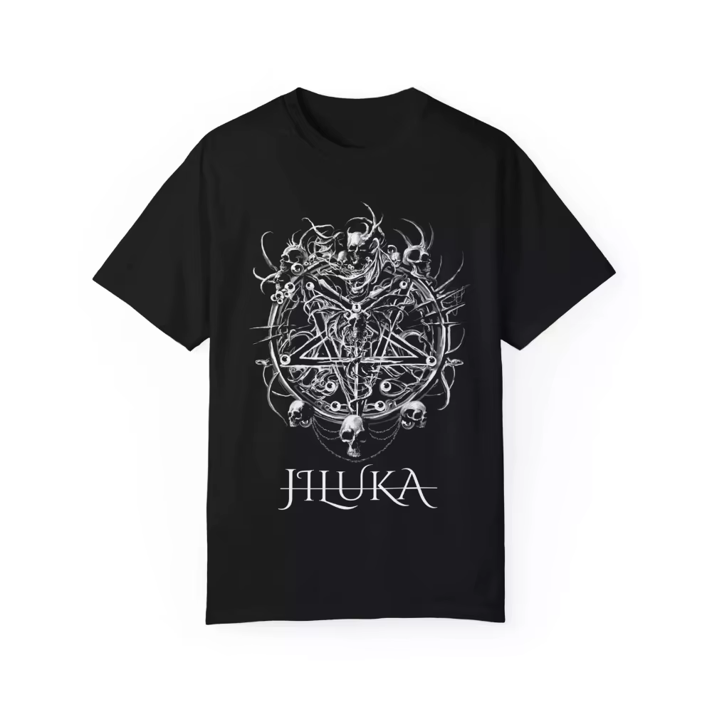 T-shirt du groupe de métal japonais JILUKA pour les passionnés de musique, T-shirt de concert, vêtem