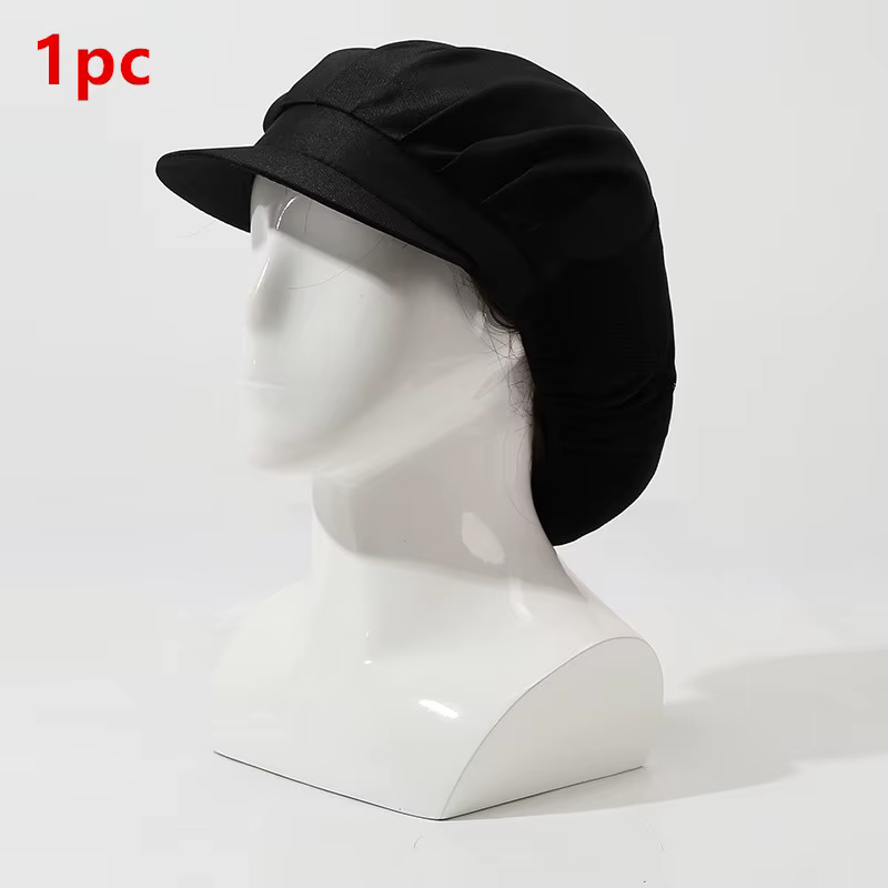 Casquette en maille pour le service alimentaire / Chapeau de travail - pour restaurant, cantine et c