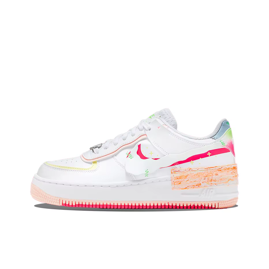 POIZON Nike Air Force 1 Shadow 'Ghost Swoosh' Femme DV1364-111