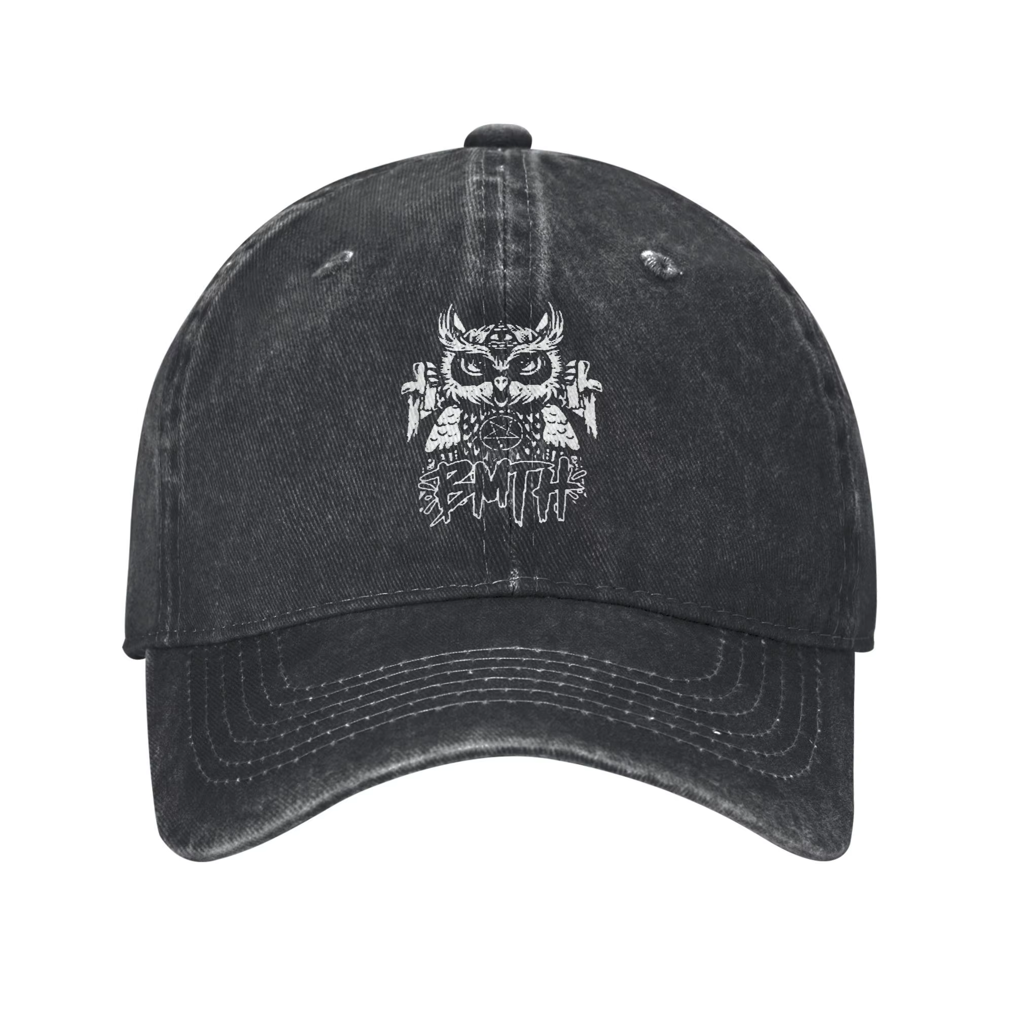 BMTH Bring Me The Horizon Sun Casquette de baseball British Rock Band Casual Hommes Adulte Lavé Chap