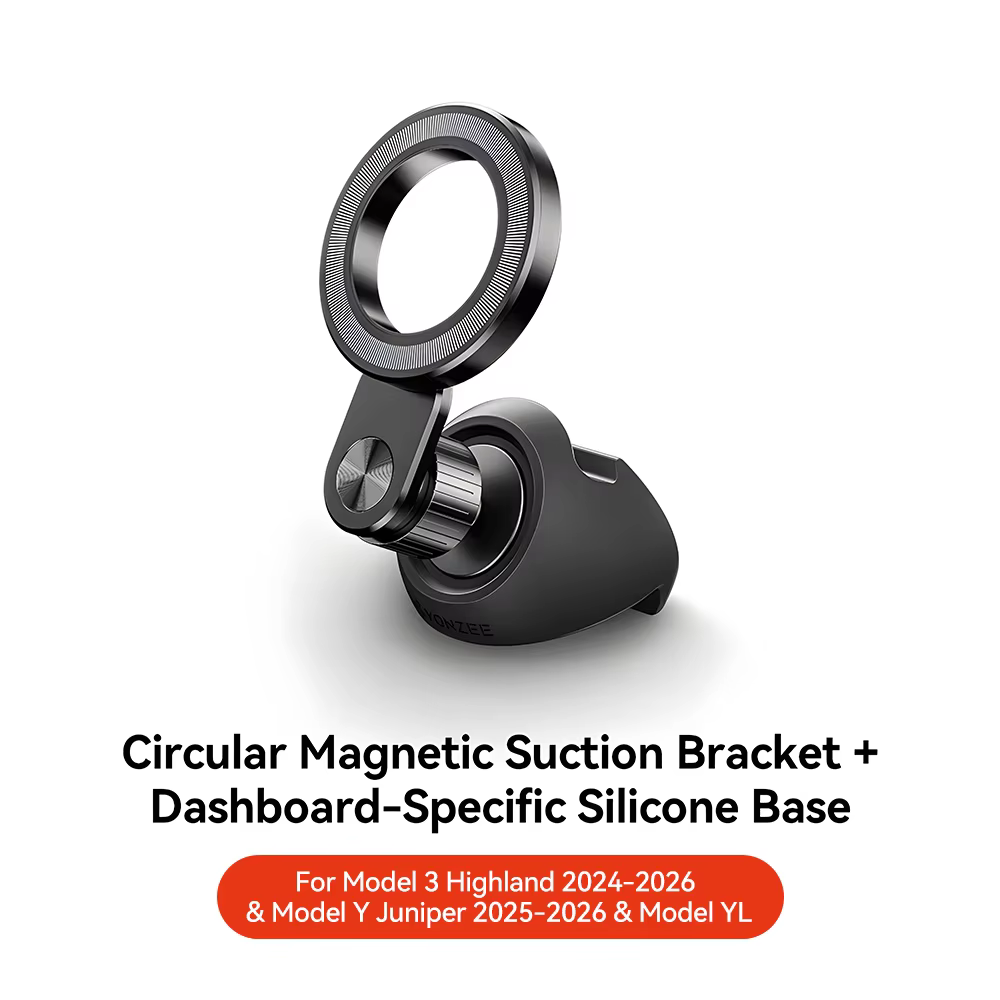 Support magnétique de téléphone pour voiture YZ pour Tesla, modèle 2026, compatible Model 3/Y/YT Hig