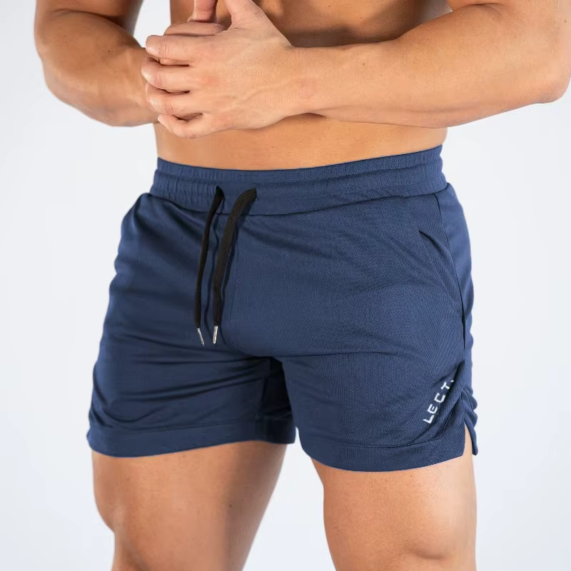 NOUVEAU short de fitness de course hommes vêtements de sport d'été entraînement short en maille resp