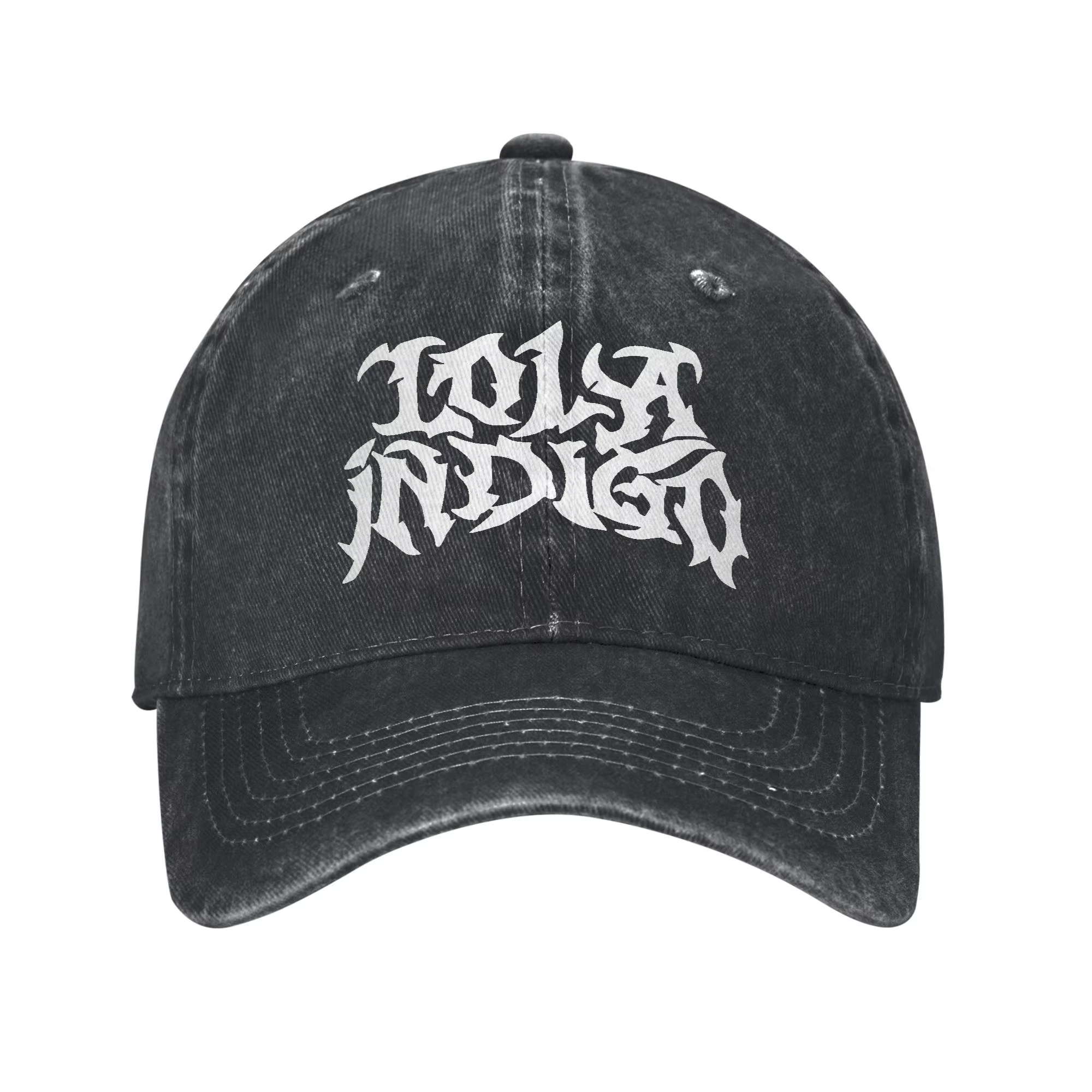 Lolas chanteur danseur Indigoes hommes femmes casquettes de Baseball espagne Tour en détresse lavé c
