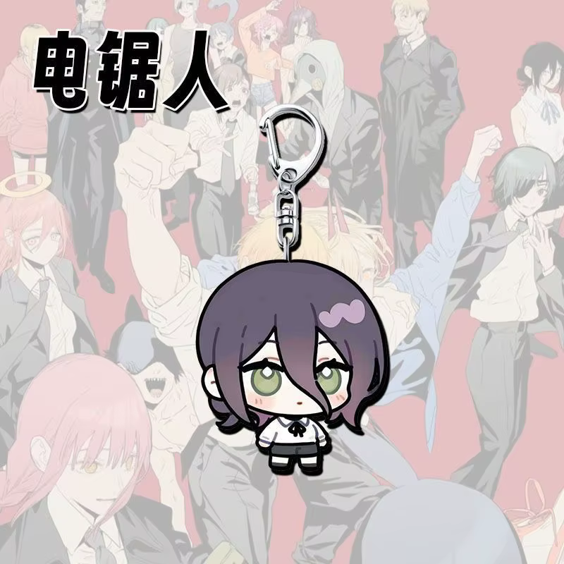 Makima pendentif Denji tronçonneuse homme Acg Aki Hayakawa Anime Kawaii accessoires Q Version sac d'