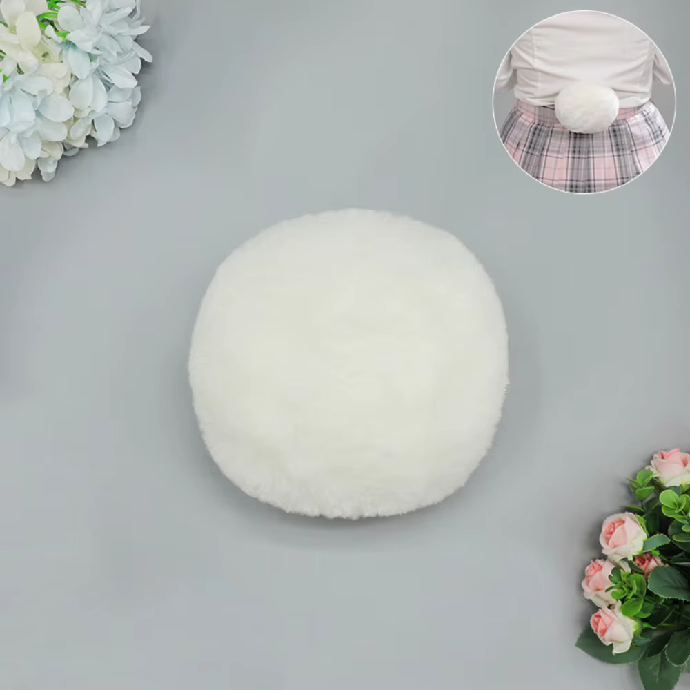 Lolita – bandeaux oreilles de lapin en peluche pour filles, Design doux et mignon, cerceau pour chev