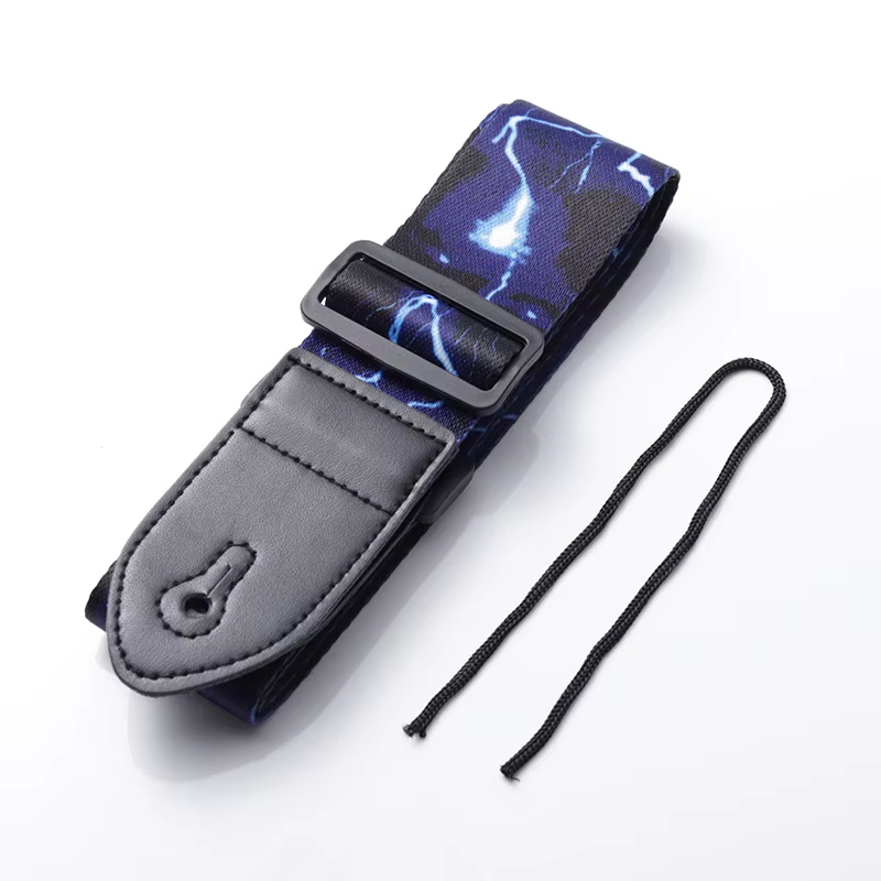 Sangle de guitare de Style ethnique rétro, réglable, en cuir, pour guitare Folk, électrique, basse, 