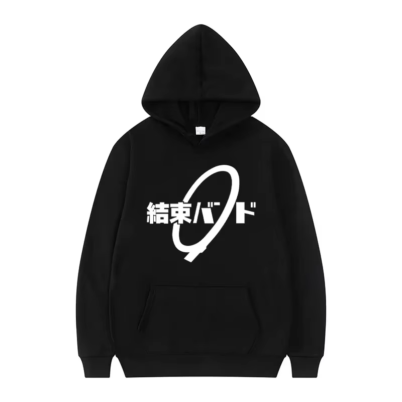2025 Sweat-shirt à capuche streetwear décontracté à la mode Play BOCCHI LE ROCK! Sweat-shirt à capuc