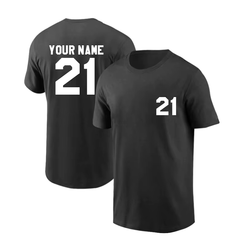 Drôle personnalisé personnalisé 21 T-shirt présent cadeau/Football/Basket-Ball/Hockey/Football T-shi