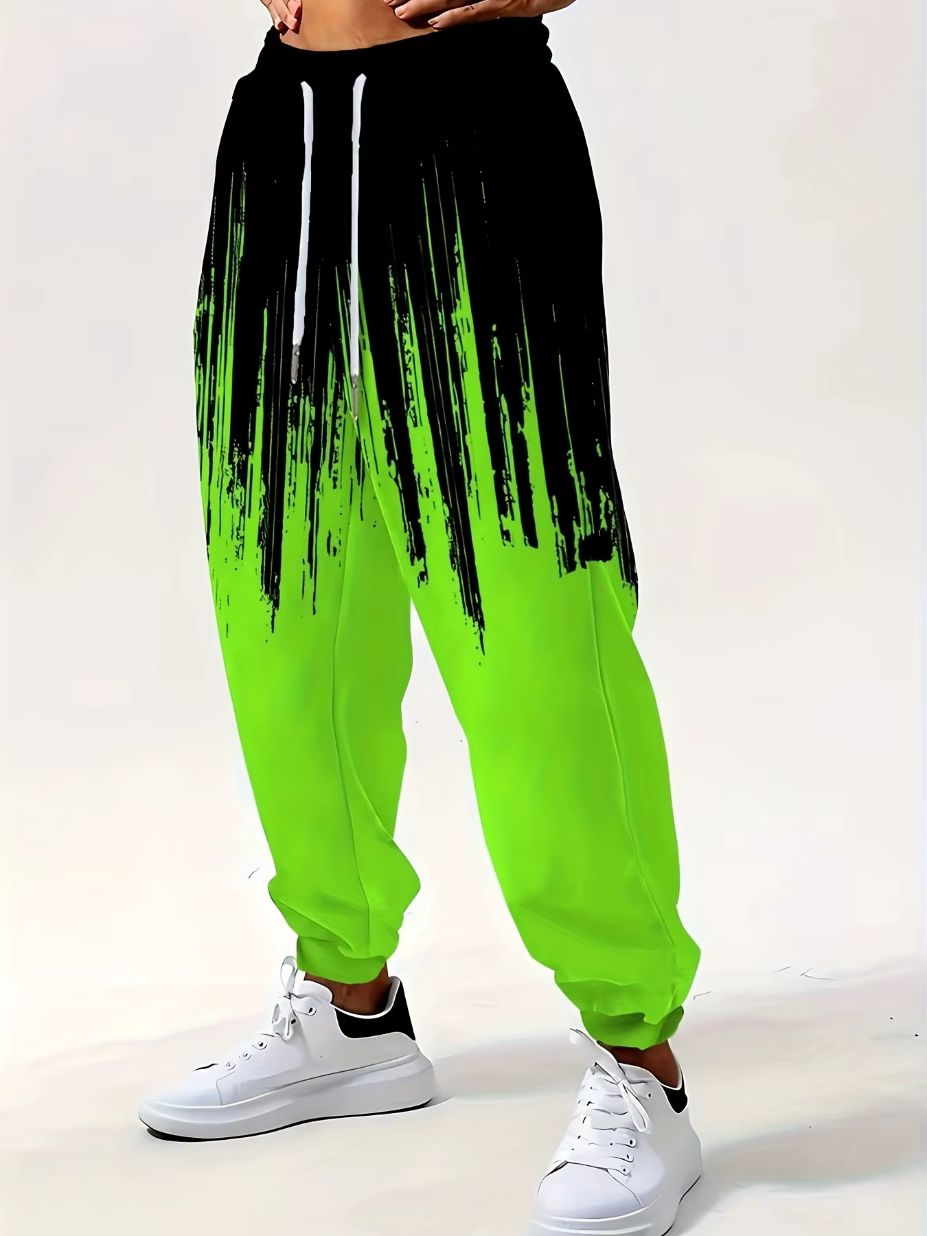 Pantalon de sport décontracté pour homme, grande taille, taille élastique, respirant 3D, idéal pour 