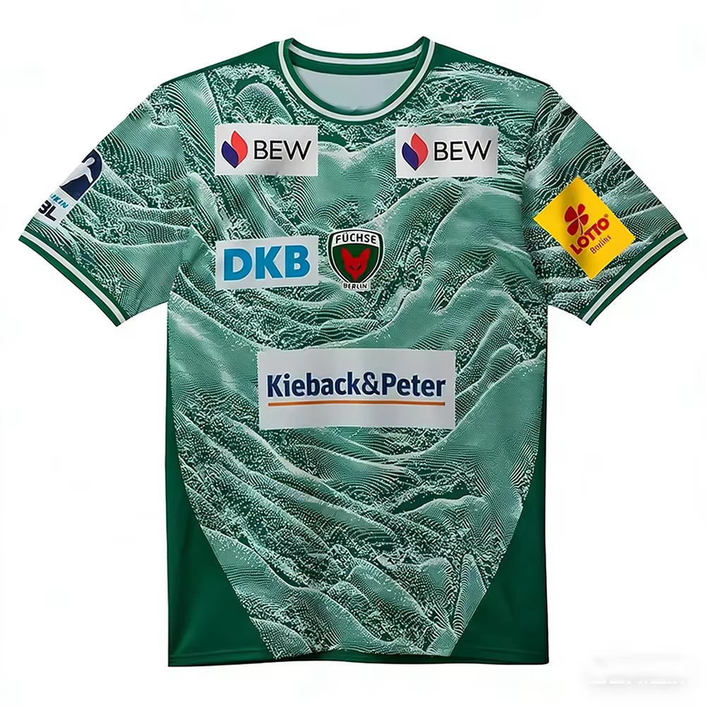 Nouveau maillot de handball FUCHS Berlin 2026 - Vêtement de sport respirant, confortable, élégant et