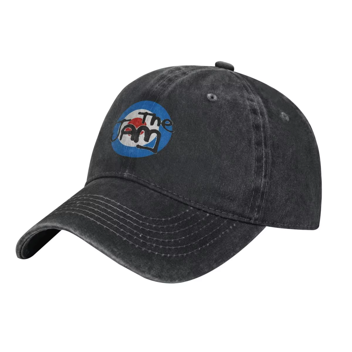 Casquette officielle noire The Jam demin pour aventures en plein air, casquette de Baseball pour hom