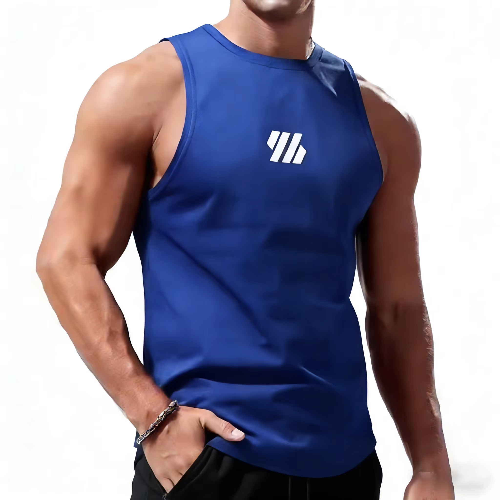 Débardeur de sport pour homme, été, séchage rapide, entraînement, débardeur de sport, débardeur de f