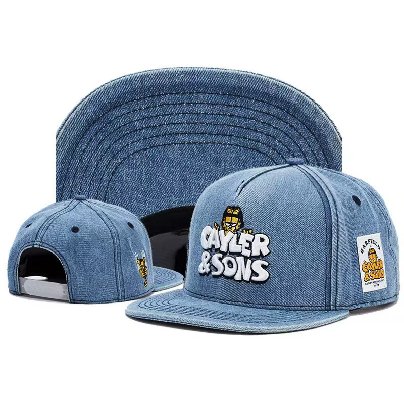 Casquette de baseball CAYLER tendance, style hip-hop, à visière plate, unisexe pour adulte, idéale p