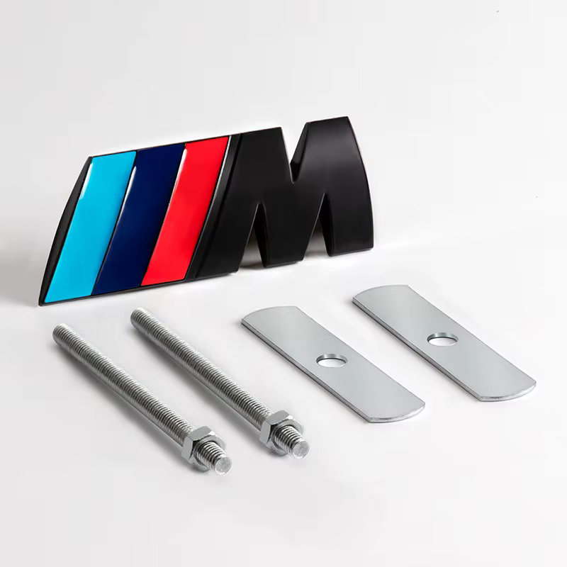 Emblème M 3D en métal pour calandre de voiture, accessoires pour BMW E46 E90 E60 F30 G20 X1 X2 X3 X4