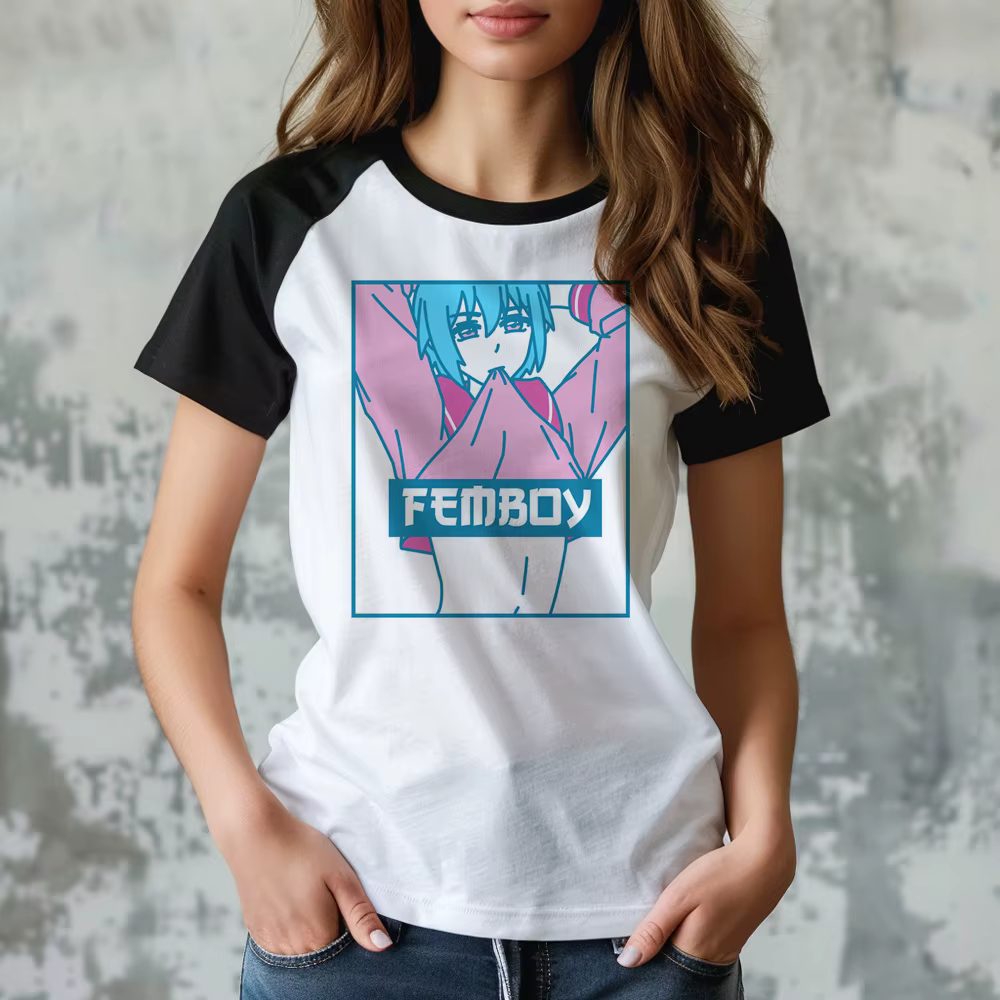 T-shirt femme, streetwear, humoristique, Y2K