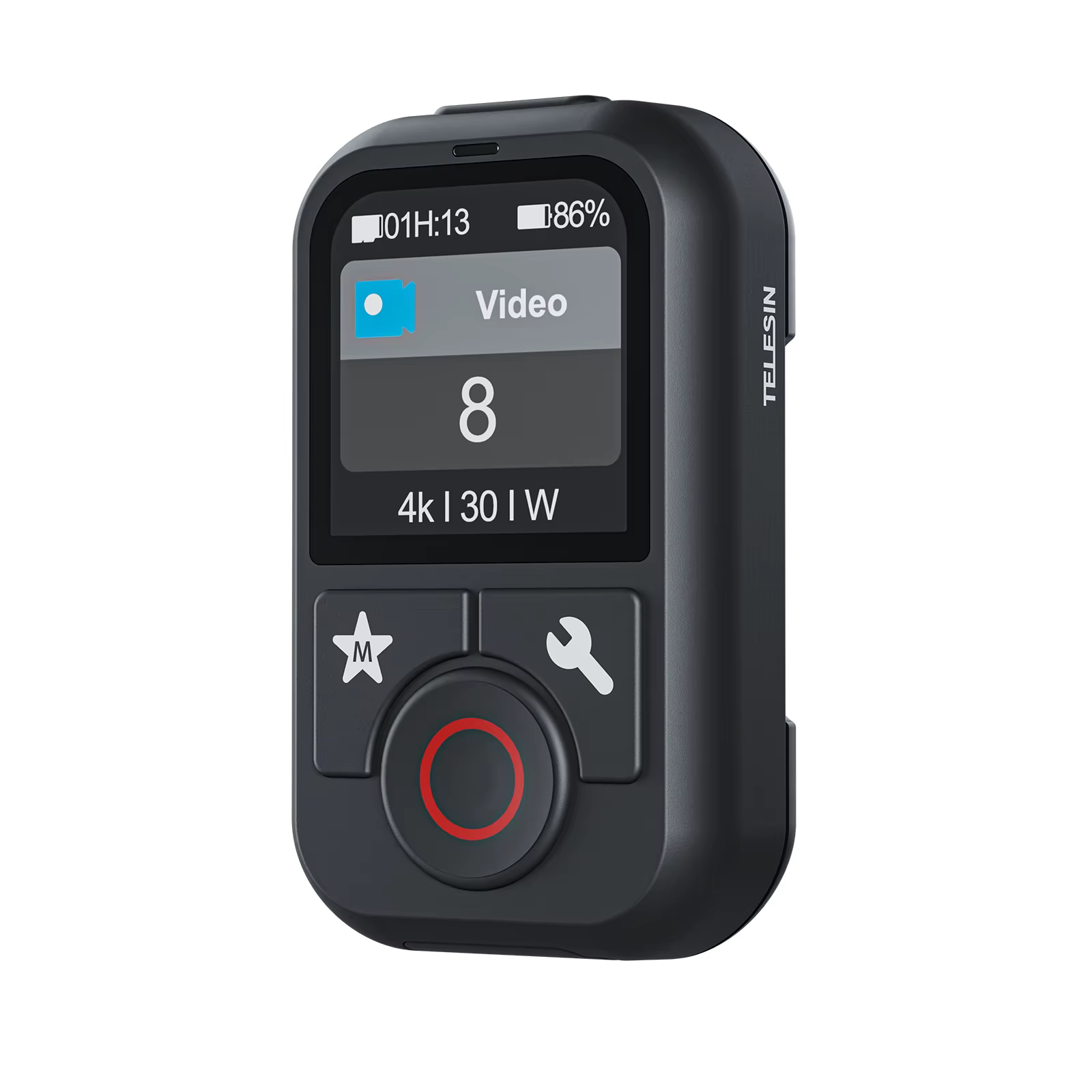 TELESIN – télécommande Bluetooth étanche pour GoPro Hero 13 12 11 10 9 8 Max, avec dragonne, accesso