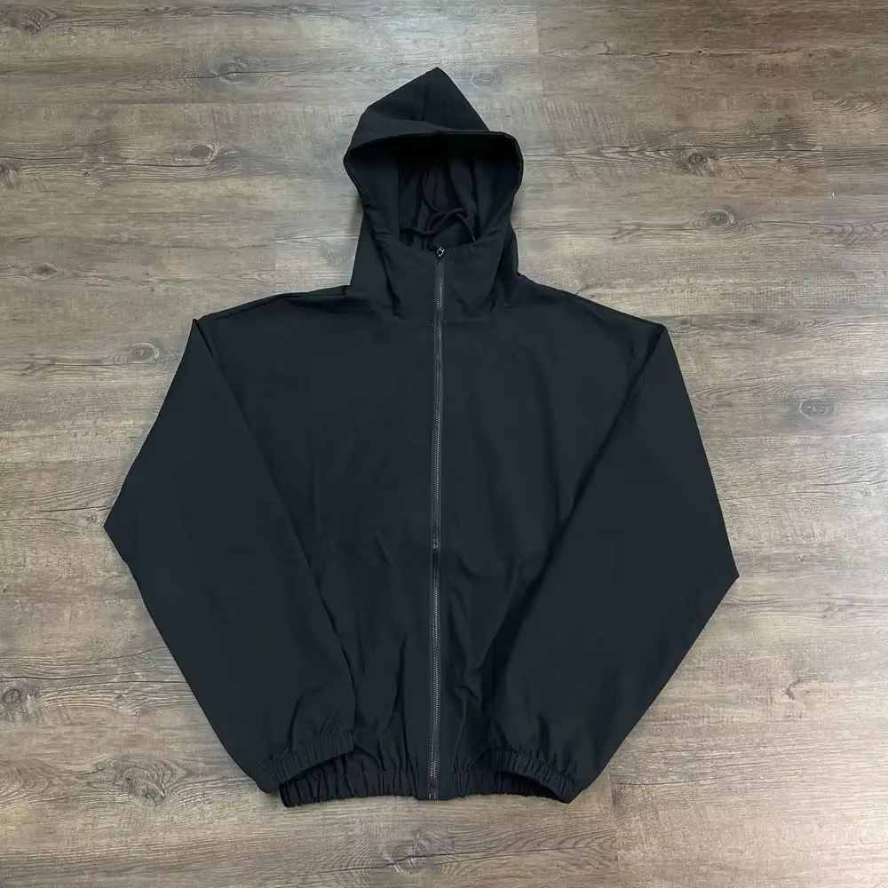 Yao mode KANYE WEST surdimensionné décontracté Streetwear couleur unie Vintage manteau à capuche Pro