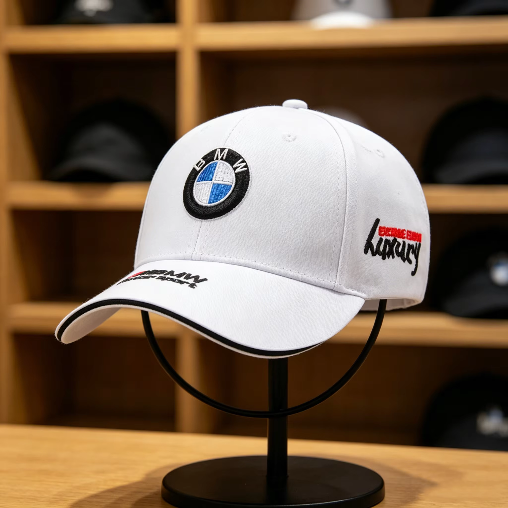 Casquette de baseball brodée avec emblème BMW Motorsport, pour sports de plein air, été, printemps, 