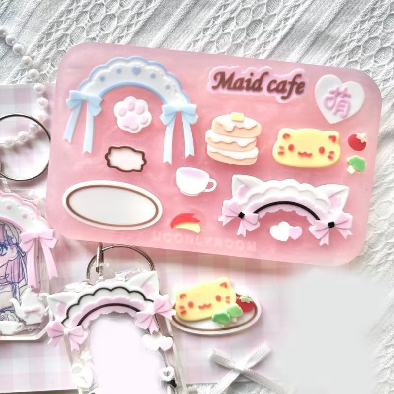 Moule silicone pour les accessoires chambre