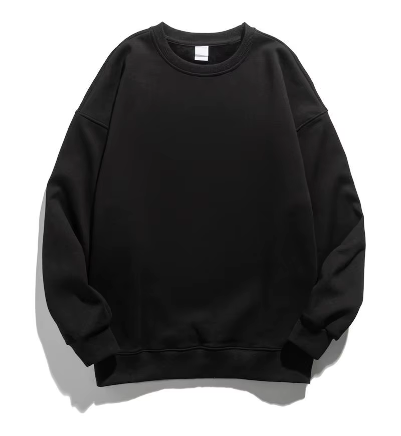 Sweat-shirt à capuche unisexe, imprimé personnalisé, 430 GSM, 93% coton, solide, col rond, épais, br