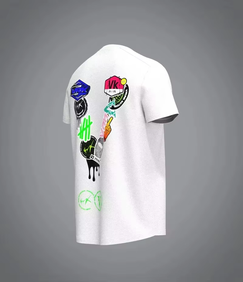 T-shirt vintage en coton avec motif graphique, style streetwear, tendance, pour hommes et femmes, ét