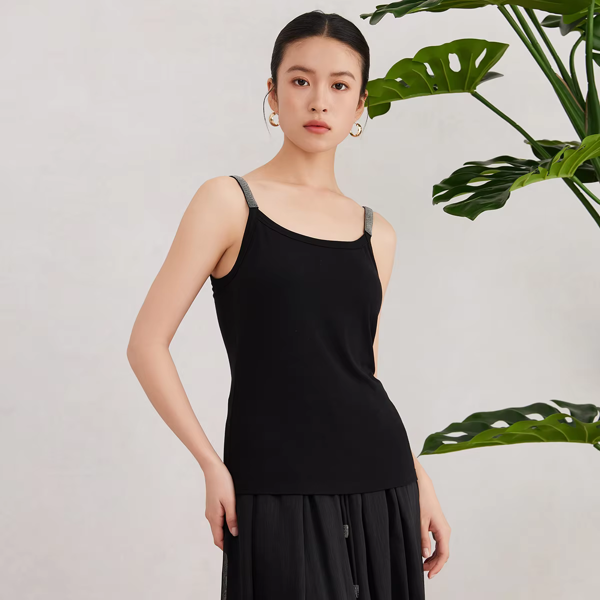 K3112W vêtements de luxe pour femmes été élastique Tencel camisole gilet