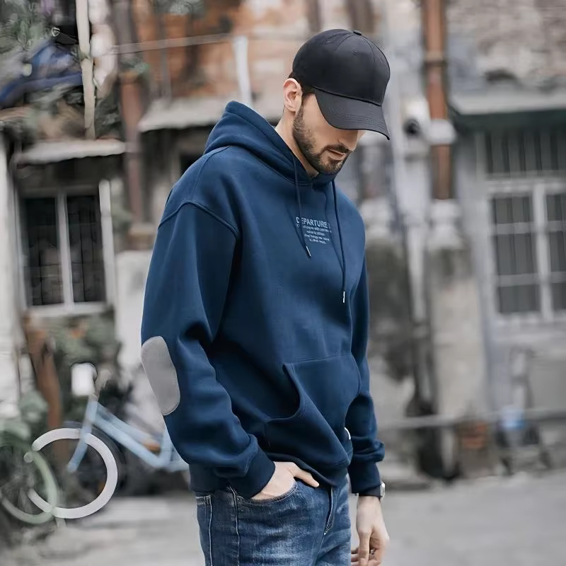 Sweat-shirt à capuche pour hommes, vêtement graphique, couleur unie, luxe, Y2k, Vintage, couleur Pas